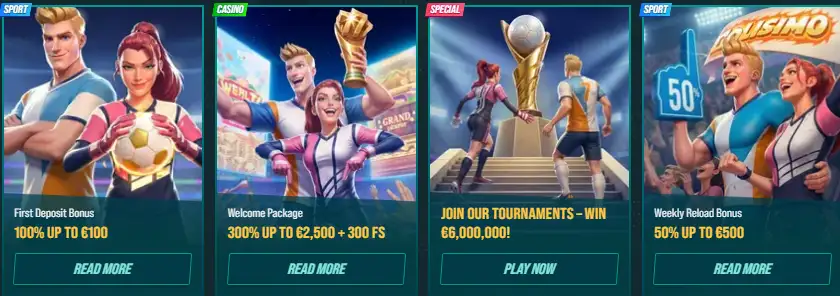 Golisimo Casino bonussen